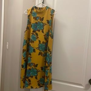The Limited Sleeveless Flower dress